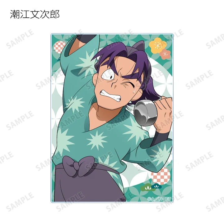 Фото Аниме Rantaro Inadera Shinbei Fukutomi Settsu no Kirimaru Kihachiro Ayabe, акриловая кукла-подставка, фигурка, модель, игрушка для косплея в подарок №3