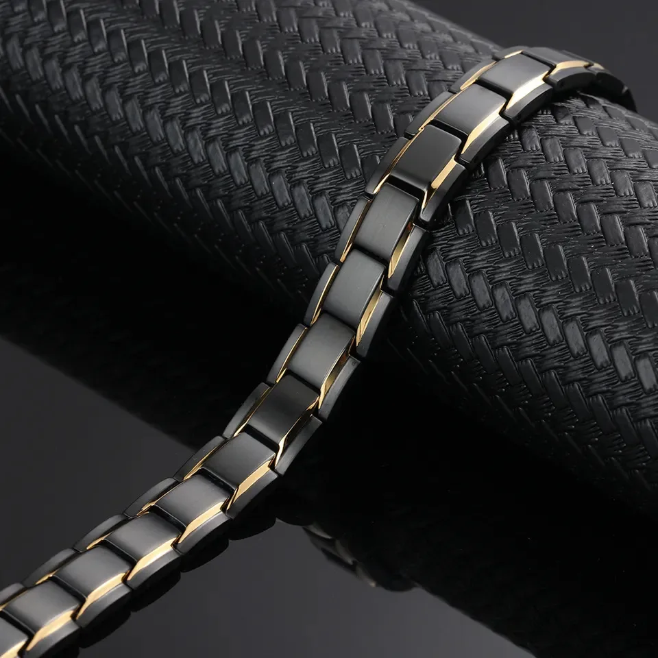 Модный мужской браслет для здоровья и энергетической терапии