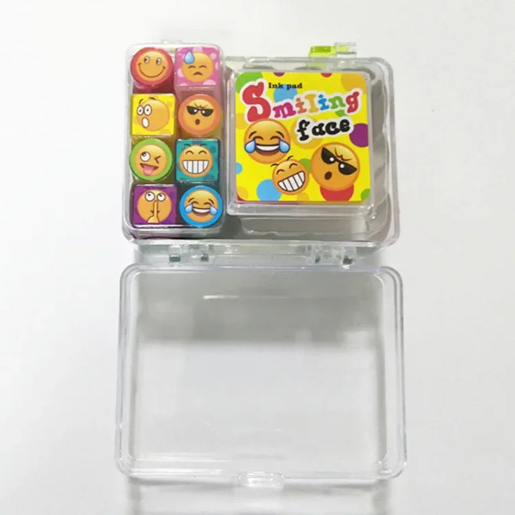 Штамп с улыбающимся лицом