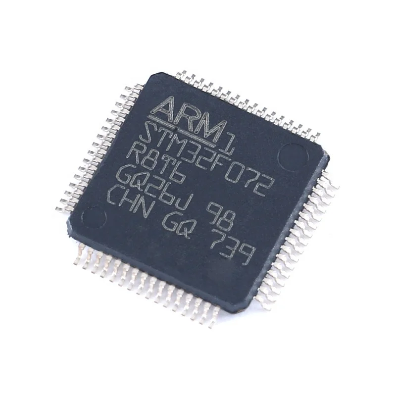 

Original STM32F072C8T6/STM32F072R8T6/ STM32F072V8T6 microcontroller MCU ARM Cortex-M0 48MHz/64KB flash memory, RAM: 16KB