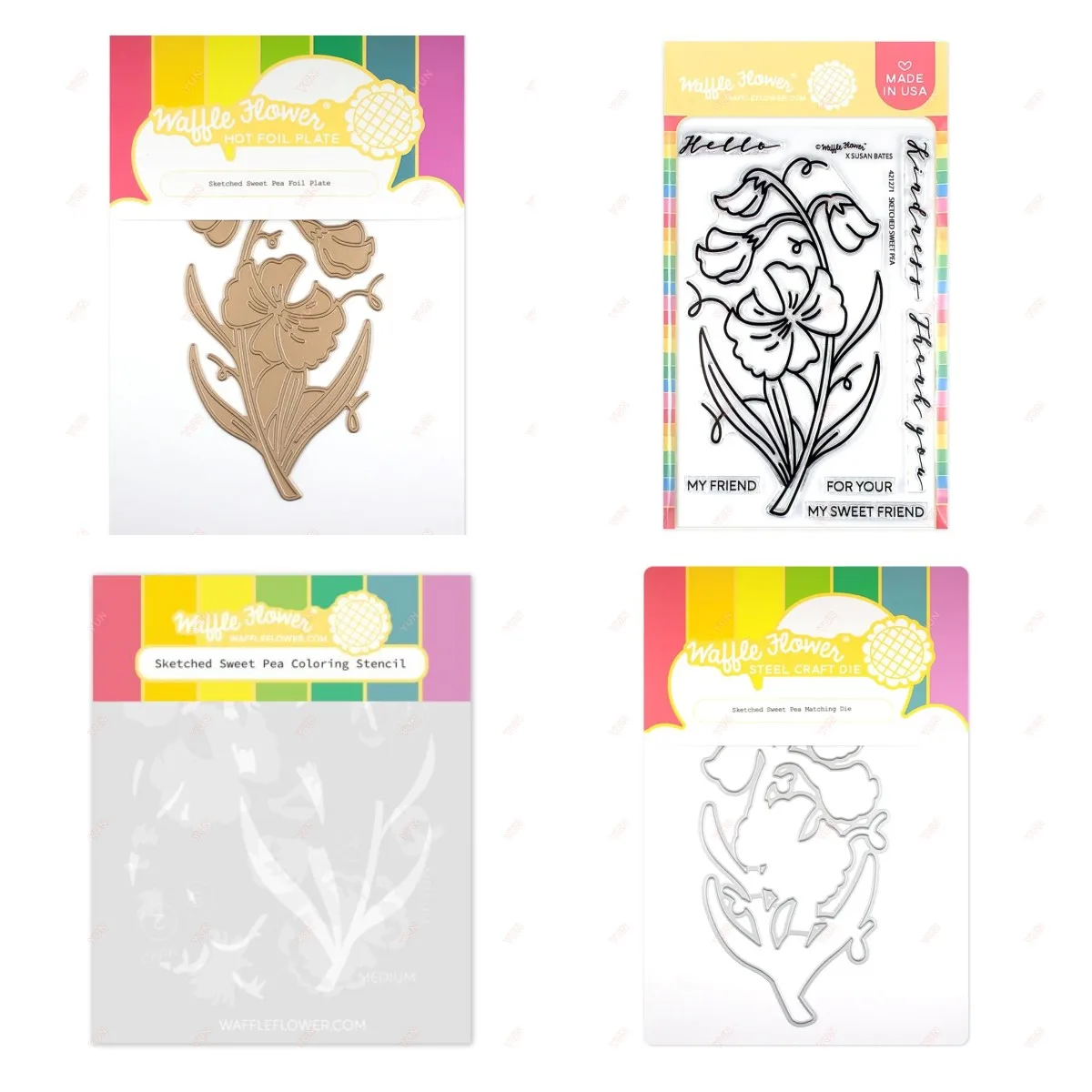 

New 2023 Sweet Pea Stamping Metal Cutting Dies for Layered Stencils Diy Scrapbooking Album Stamps