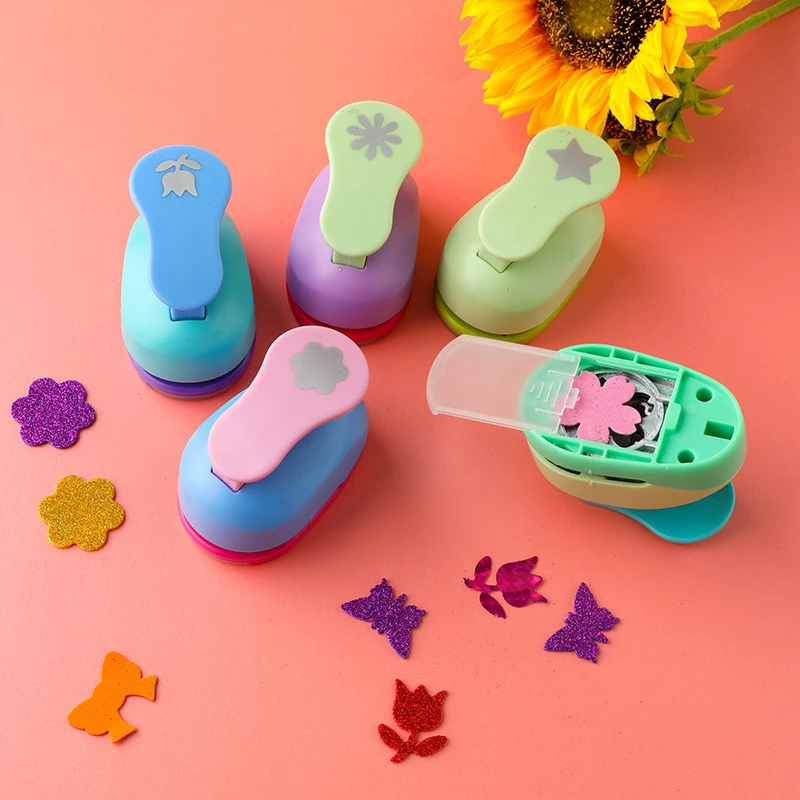 15Mm Mini Scrapbook Punches Handmade Cutter Card Craft Calico Printing  Kids DIY Flower Paper Craft Punch Hole Puncher Shape
