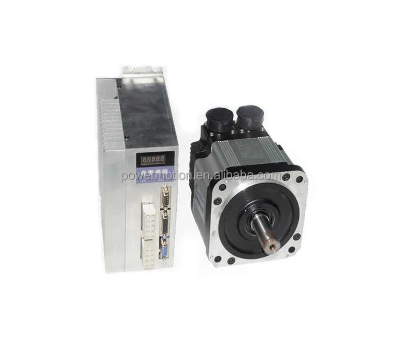 

220V 1.3kw High torque ac servo motor drive set ac servo motor for sewing machine washing machine CNC router