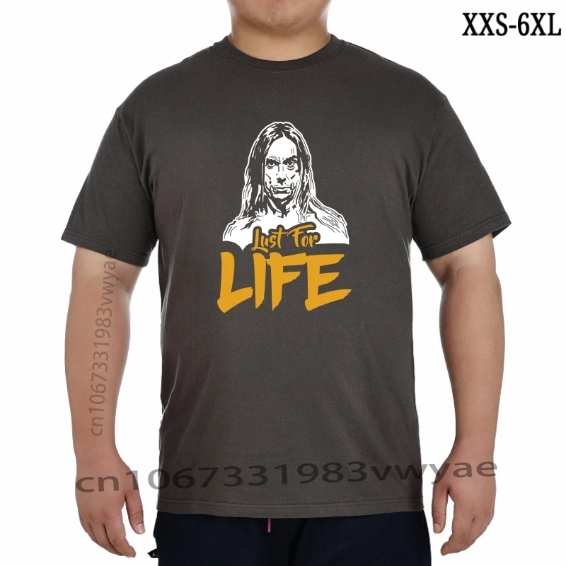 

IGGY POP UNOFFICIAL LUST FOR LIFE PUNK STOOGES ROCK ADULTS TSHIRT XXS-6XL