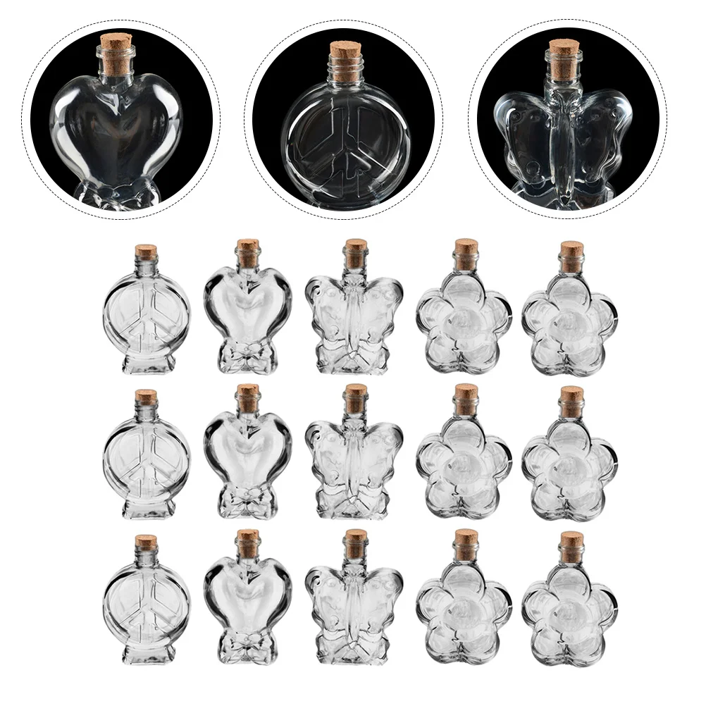 

Corkplasticbottle Bottles Jars Lids Jar Star Decor Container Storage Vials Fillable Tiny Diy Home Refillablestopper Craft