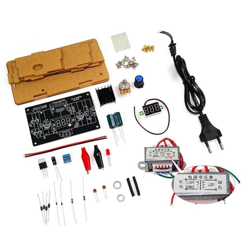 Регулируемый блок питания печатная плата электроника DIY LM317 модуль регулятора