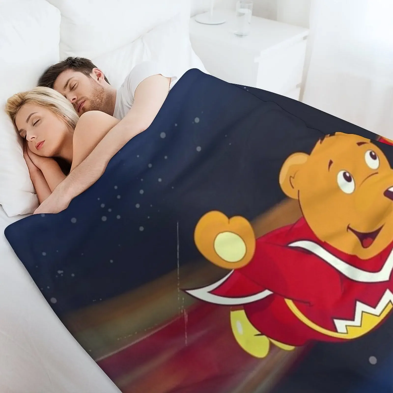 Фото Стильный плед Superted для дивана и гостиной №4