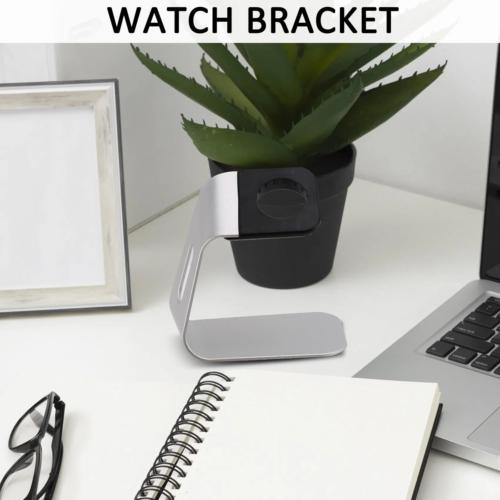 

Metal Aluminum Charger Stand Holder for Apple Watch Charging Smart Watch Bracket Smartwatch Desktop Charger Dock Station