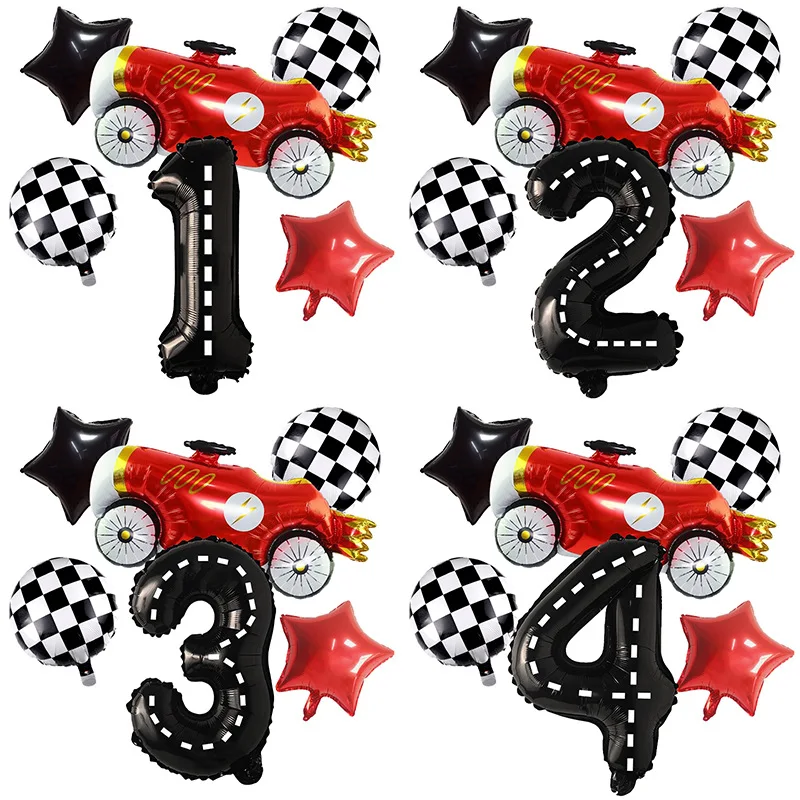 

Цифровые воздушные шары в черно-белую полоску, 40 дюймов