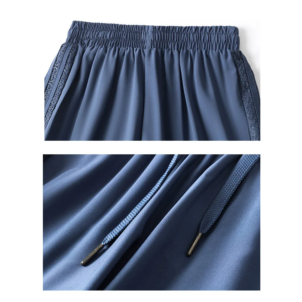 Loose Sports Pants Quick Dry Running Jogging High Quality Trousers Womens High Waist Yoga Gym Sweatpants with Side Pockets