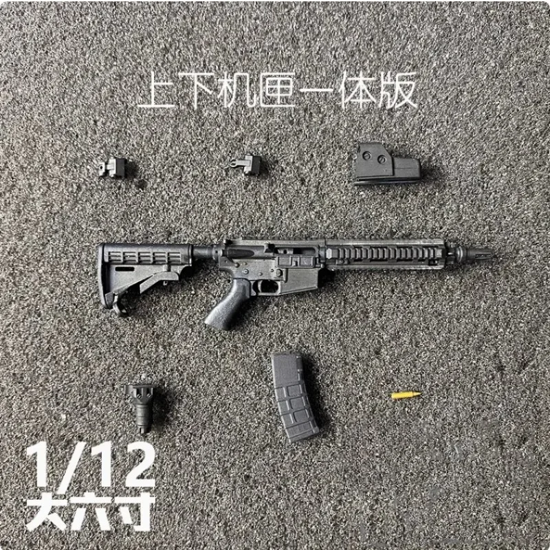 Фото CA415 2.0 Масштабная модель 1/12: Смоляной пистолет (не стреляет) для сцен с солдатами, аксессуар для 6-дюймовых фигурок (Notaman, Mezco, Shf Body) №3