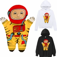 space astronaut patches on clothes tiger iron on transfers for clothing thermoadhesive patches diy stickers thermal applications
