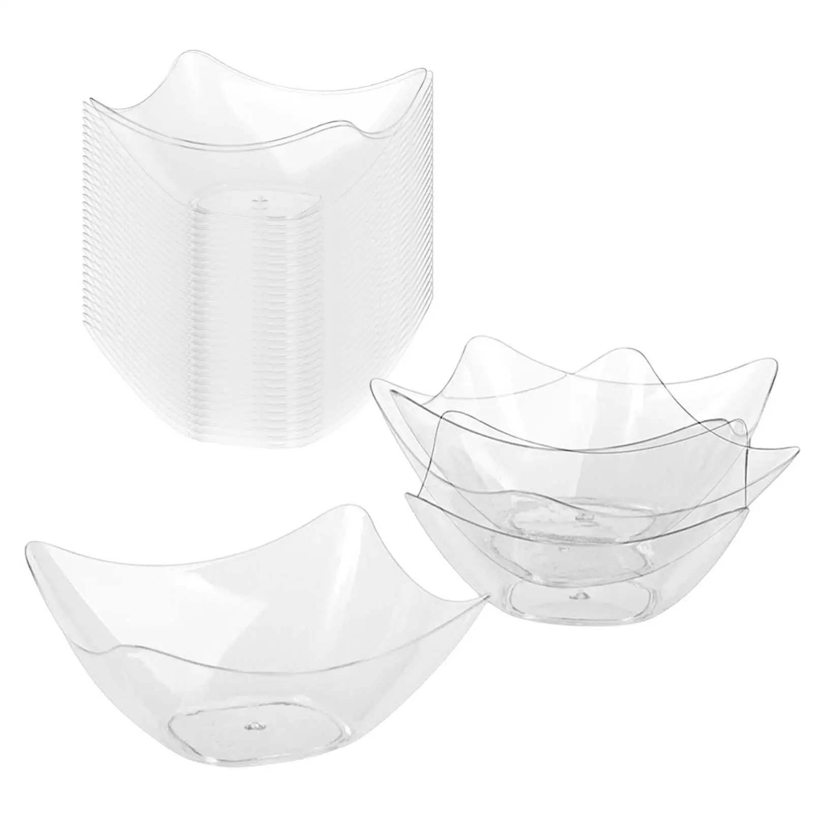 

Десертная чаша, соус, Салатница, аксессуары для фруктов, украшение для супа, 50 шт.