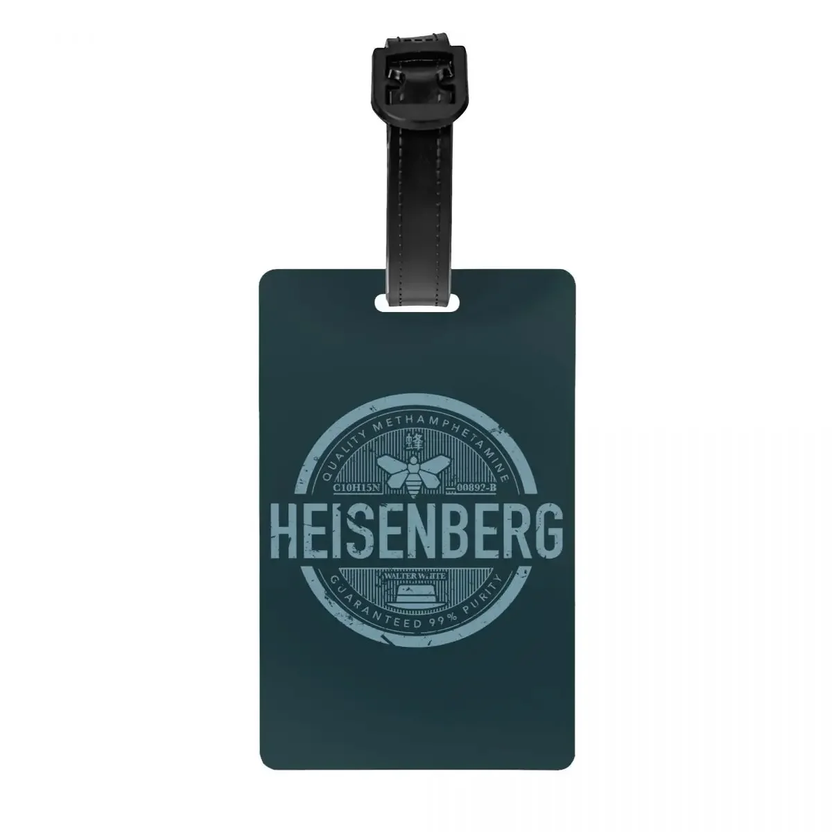 

Breaking Bad Luggage Tag The Great Heisenberg Travel Bag Suitcase Privacy Cover ID Label