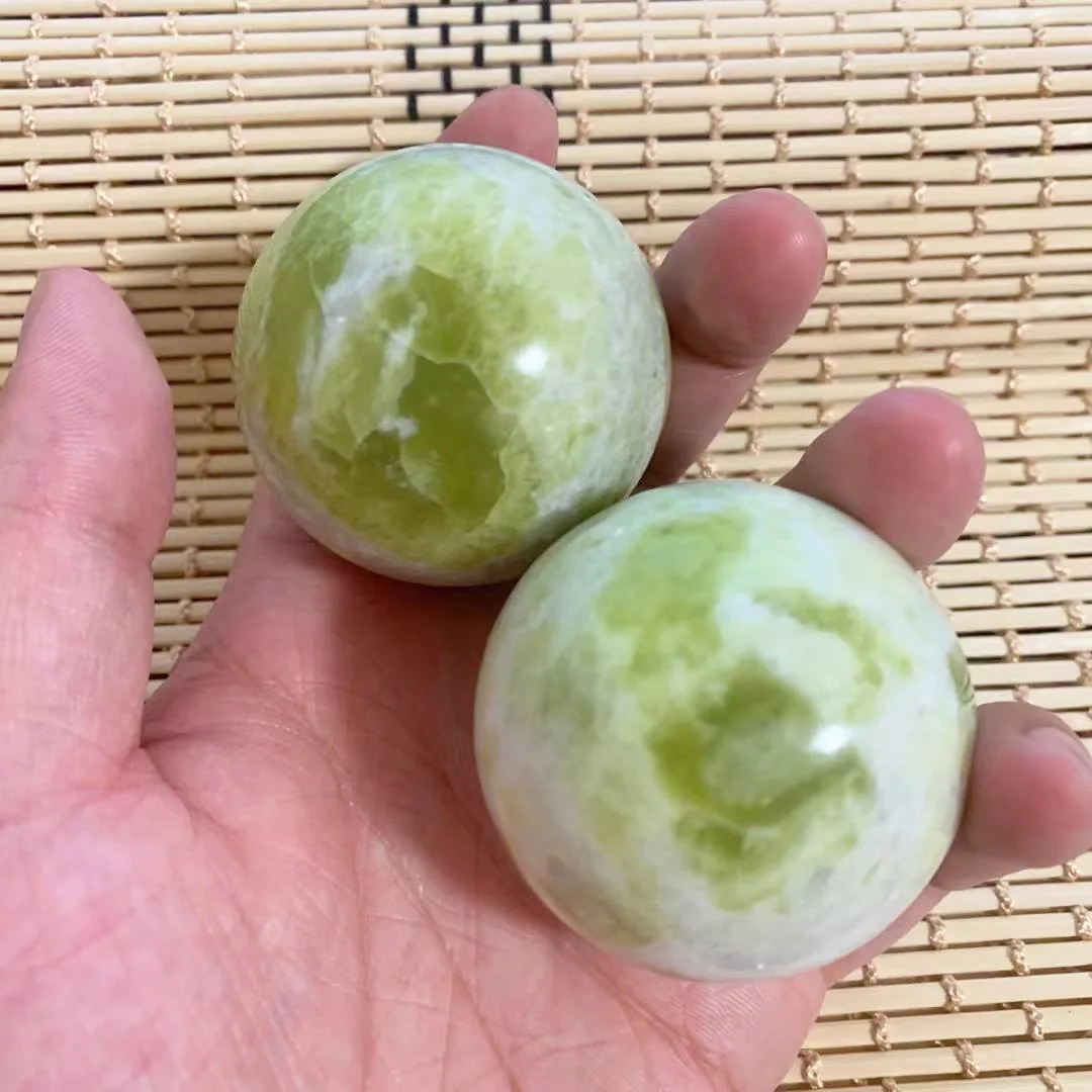 

2 шт., Мячи для фитнеса из нефрита TAIHESJ