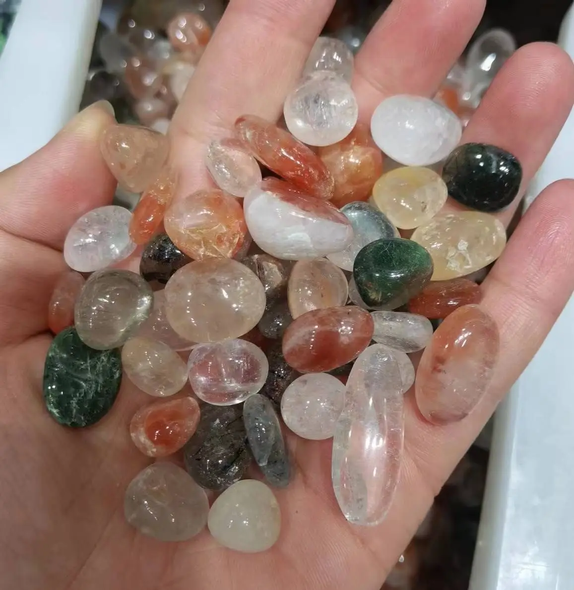 

1000g Natural Crystal Color Zen Crystal Healing Reiki Gemstone Polished Mineral Specimen Aquarium Home Decor