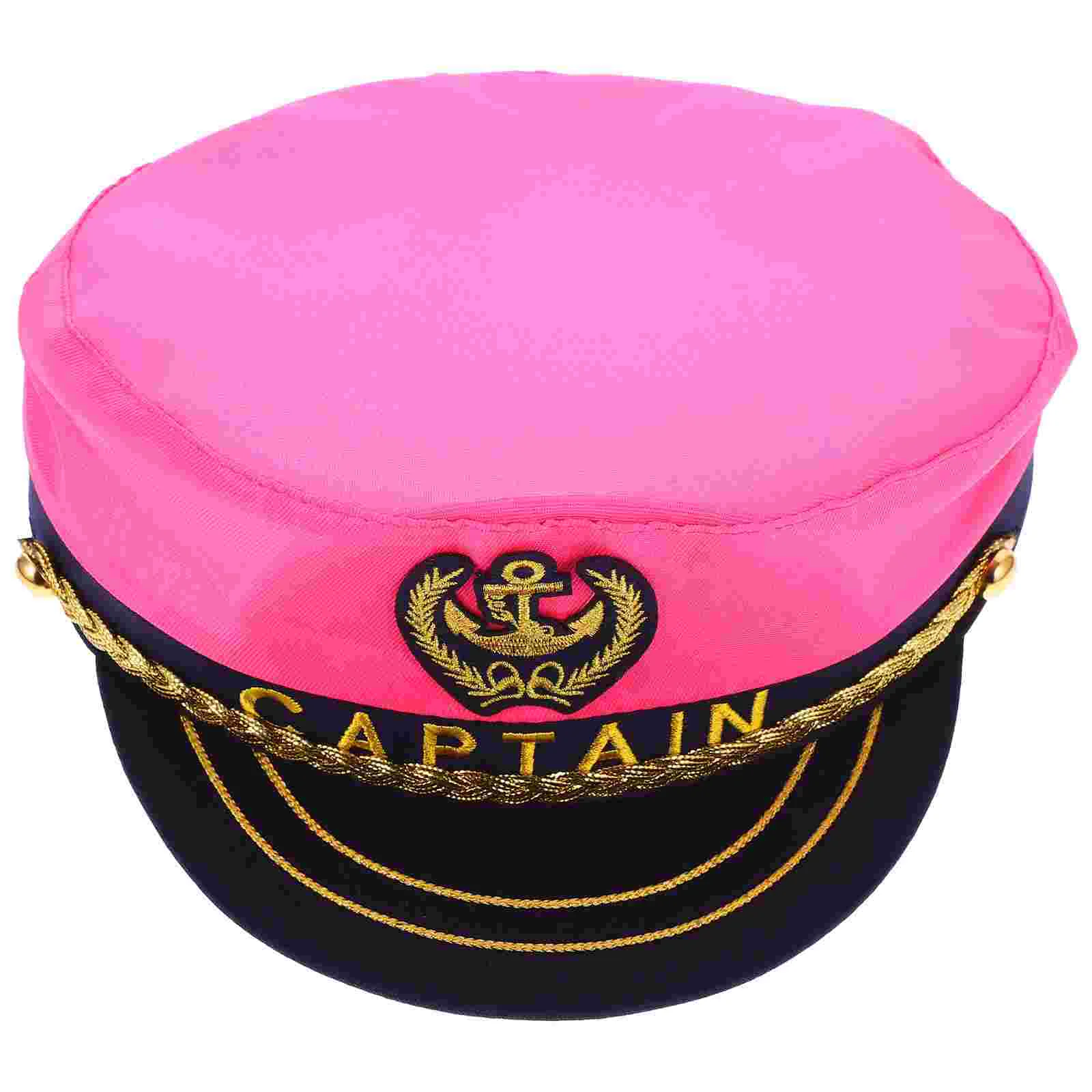 

Fashionable Sailor Hat Cosplay Party Captain Theme Hat Yacht Hat Costume Prop
