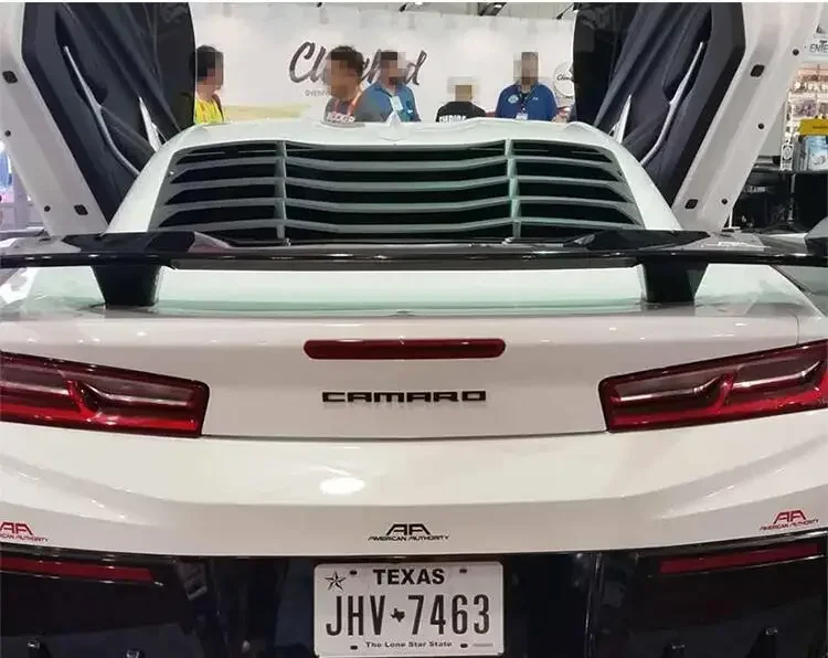 Для Chevrolet Camaro 2016 2017 2018 2019 2020 2021 2022 2023 декоративные жалюзи на заднее окно
