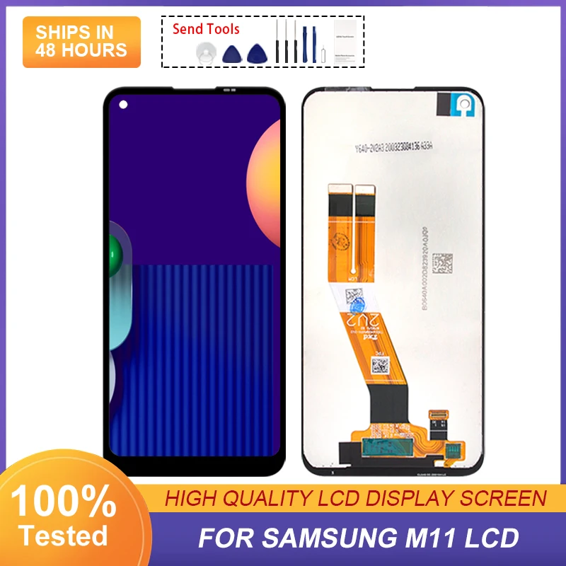 

6.4 Inch M11 Lcd For Samsung Galaxy M115 Display M115F M115M Touch Screen Digitizer Assembly Free Shipping With Tools 1Pcs