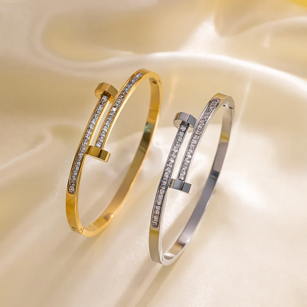 Модные индивидуальные браслеты для ногтей женские микро-вставки с цирконом