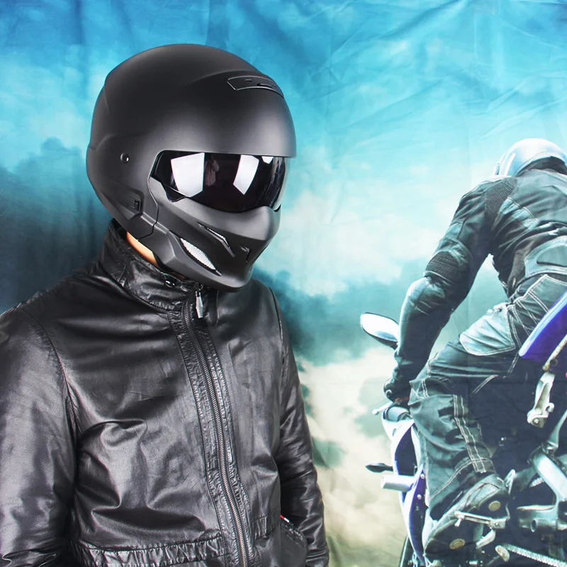 2021 Motorcycle Cascos New Scorpion Helmet Retro  Moto Locomotive Personality Multi-purpose Combination Helmet Half Helmet enlarge