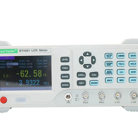 

Hot selling EAST TEST ET4401 Desktop digital bridge resistance, capacitance and inductance measuring instrument