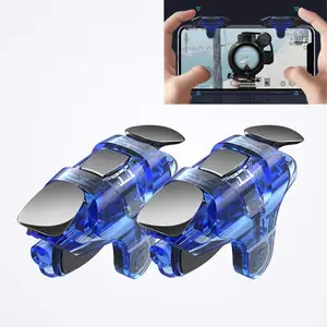 2pcs Mobile Game Trigger Shooter Controller Sensitive Phone Trigger
Button Handle for iphone Android PUBG Gatillos Para Celular 3.36 USD