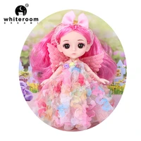 2022 christmas gift doll for children girl princess bjd doll full set 16cm small dolls 112 mini toys baby juguetes para ni%c3%b1as