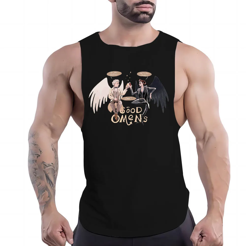 

Sport Fnaf Gym Clothing Men Tank Tops Sleeveless Shirt Basketball Outdoor Fashion Leisure Breathable Four Seasons Quick Dry Y2k
