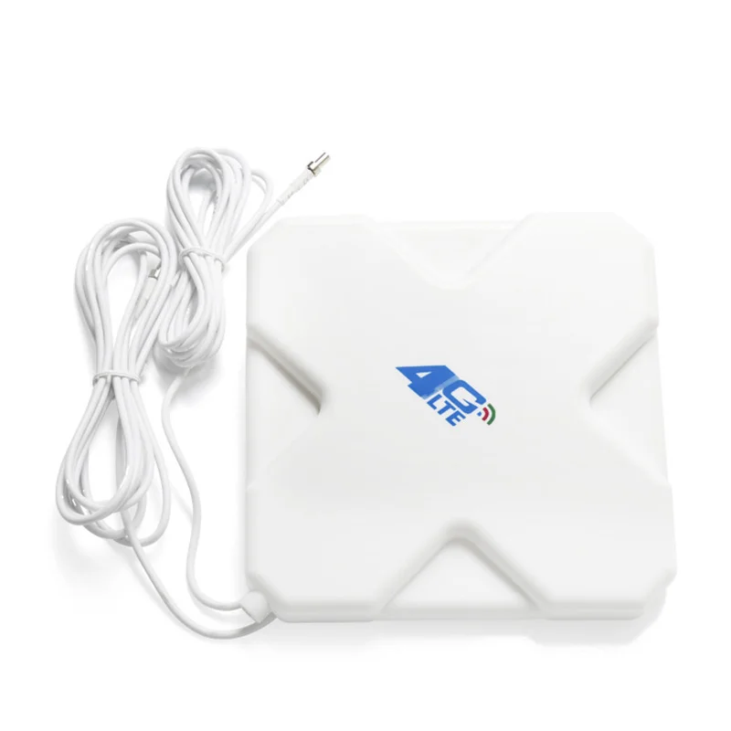 4G Antenna Outdoor High Gain 35dBi 700-2700MHz Panel Antenna SMA Male TS9 CRS9 2 Meters RG174 Cell Phone Signal Amplifier