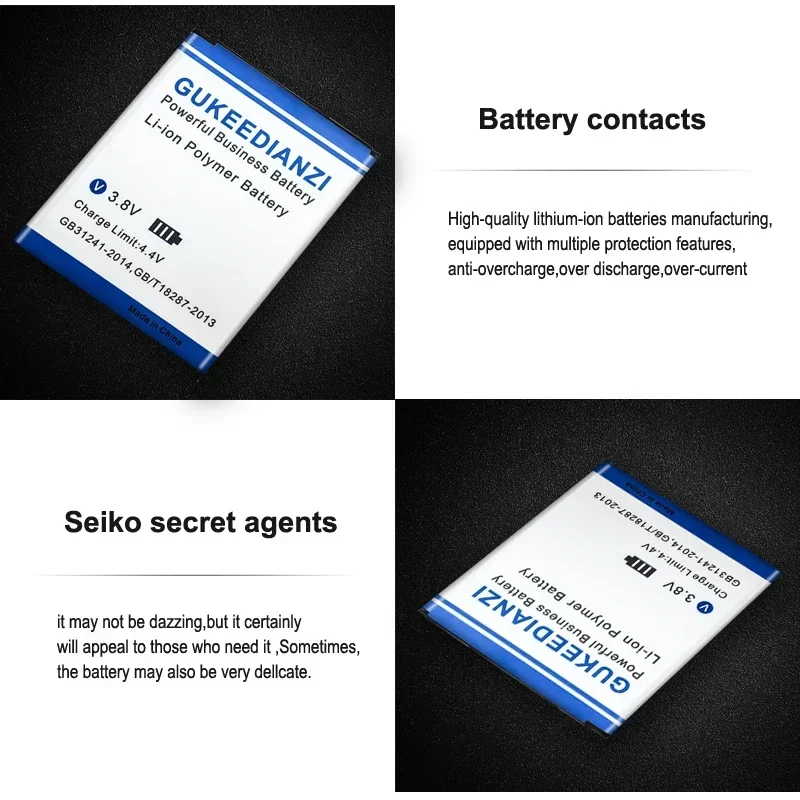 Аккумулятор GUKEEDIANZI для SAMSUNG Galaxy 2100 мАч B100AE Ace 3 4 S7898 S7278 S7272 S7568i I679 S7270 S7262