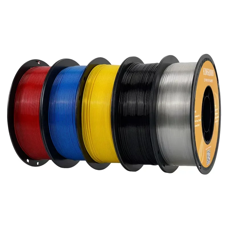 Филамент Kingroon PETG 1.75 мм, 10 кг (22 фунта), оптом, 10 катушек, высокоточный, для 3D-печати, разные цвета, склад в США (art.: 3920dc7c466aa) - 3920dc7c466aa