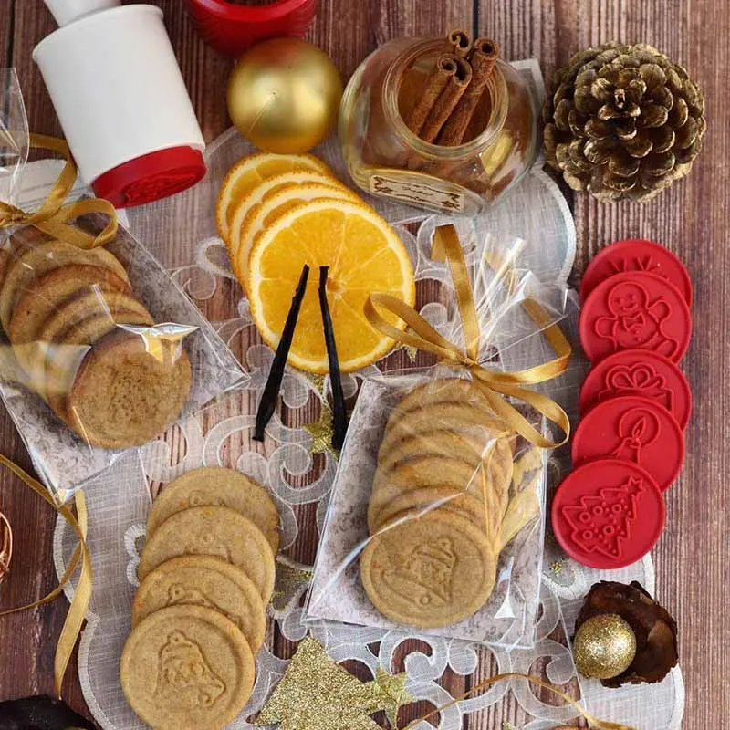 

Heart Cookie Cutter & Stamper Mold Cookie Cutter Set Christmas Mold Eco-Friendly Custom Cookie Cutter Cute Cookie Cutter