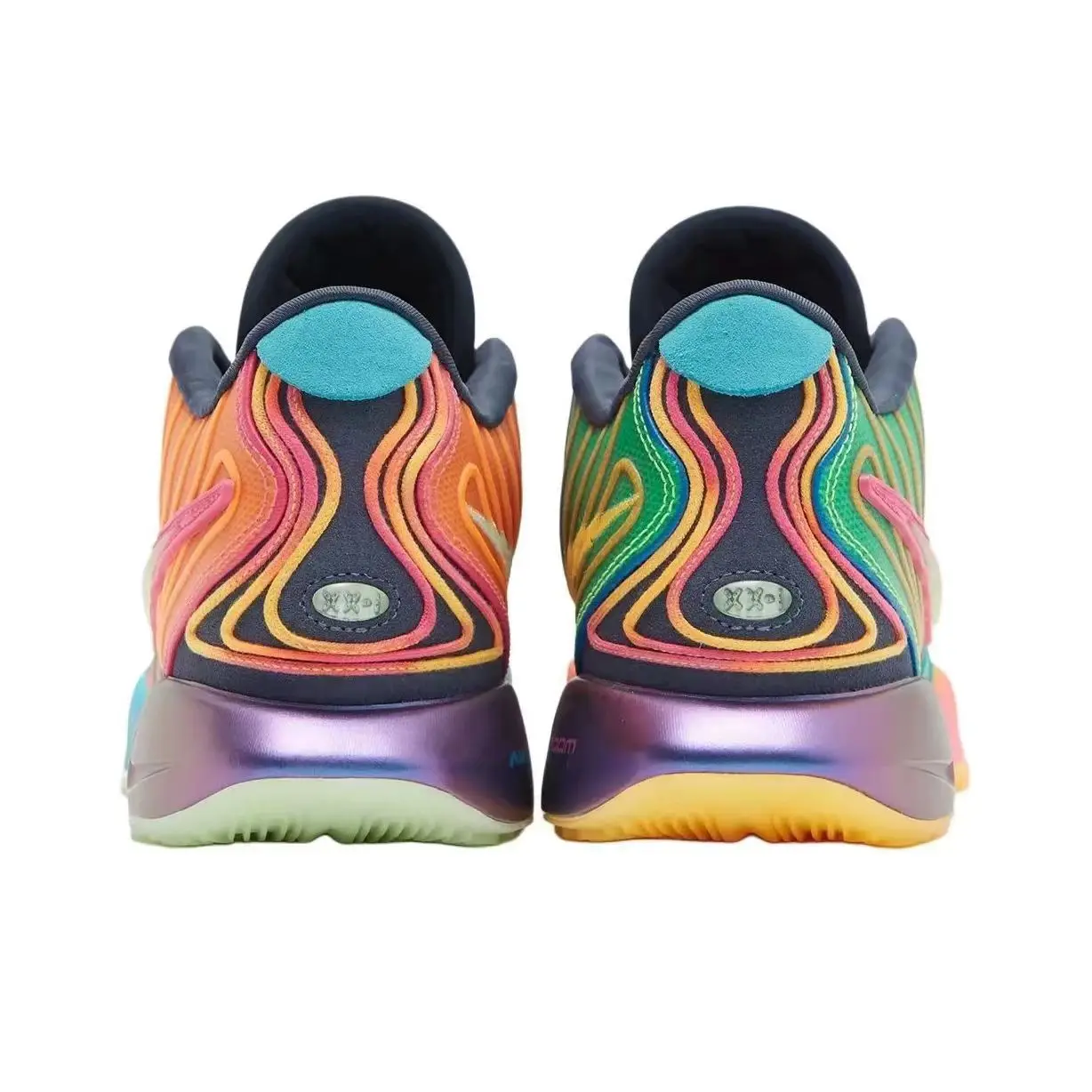 Модные универсальные амортизирующие износостойкие баскетбольные кроссовки Nike