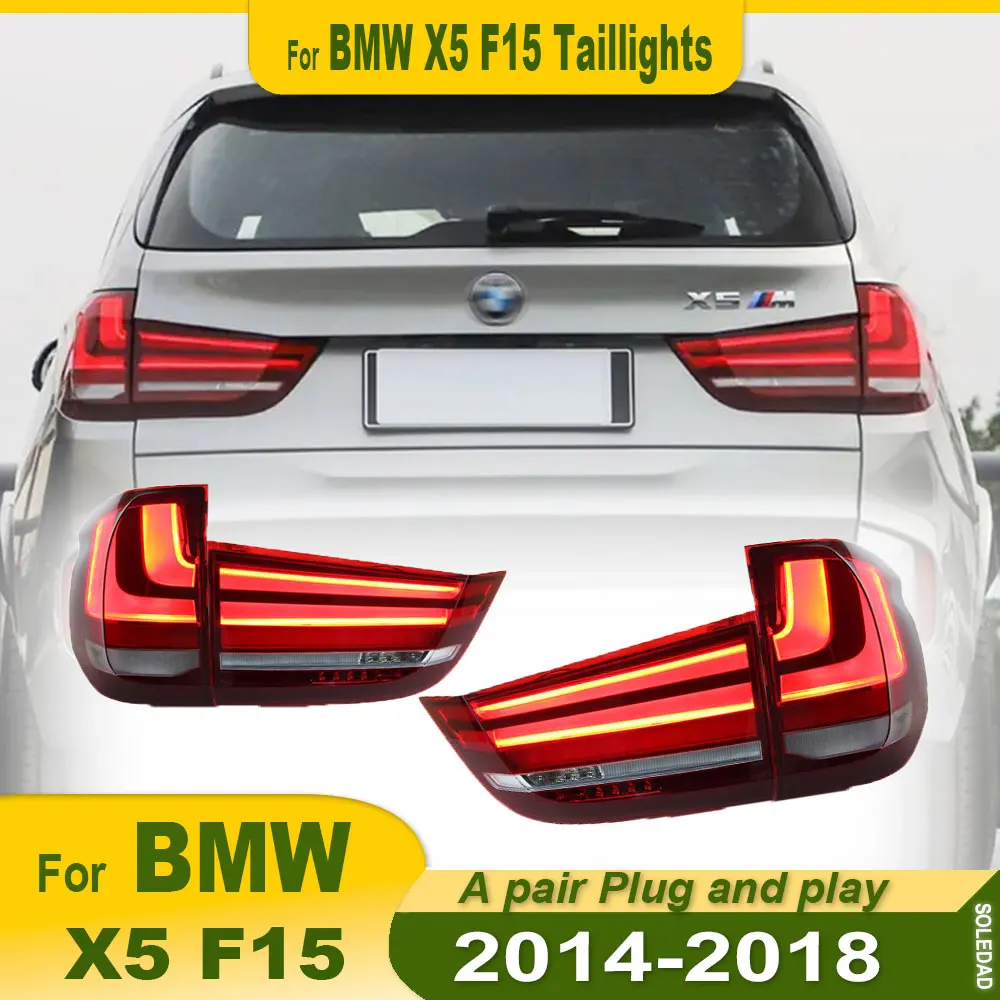 Автомобильные фары для BMW X5 F15 2014 2015 2016 2017 2018 светодиодные задние фонари в сборе