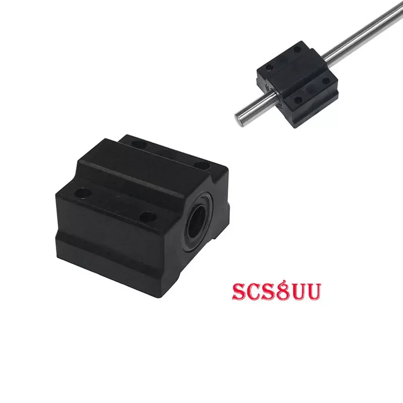 SC8UU SCS8UU линейного движения шариковых подшипников скользящая втулка линейный вал 8 мм для ЧПУ 3D принтера запчасти оптическая ось Бесплатная ...