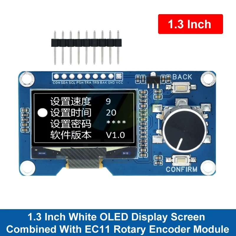 

TZT 0,96/1,3-дюймовый модуль OLED-дисплея для Arduino