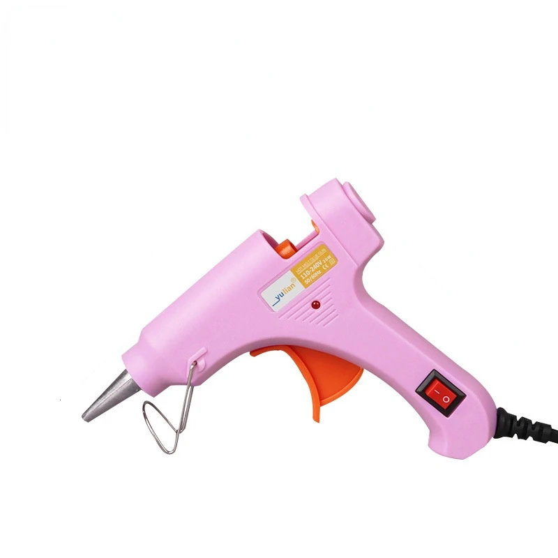 Hot Melt Glue Gun with 7mm Sticks Mini Industrial Guns Heat Temperature Thermo Electric Repair Tool Stick |