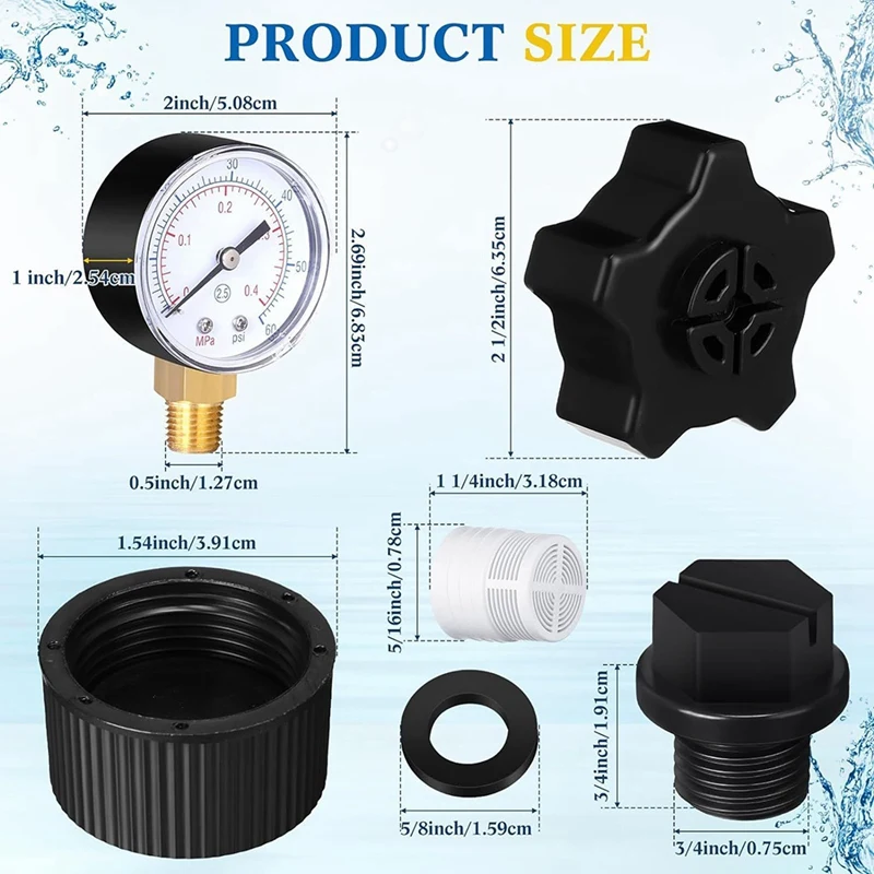 Запасной измеритель давления ECX270861 фотосессия для SX180LA фото с прокладкой SX180HG