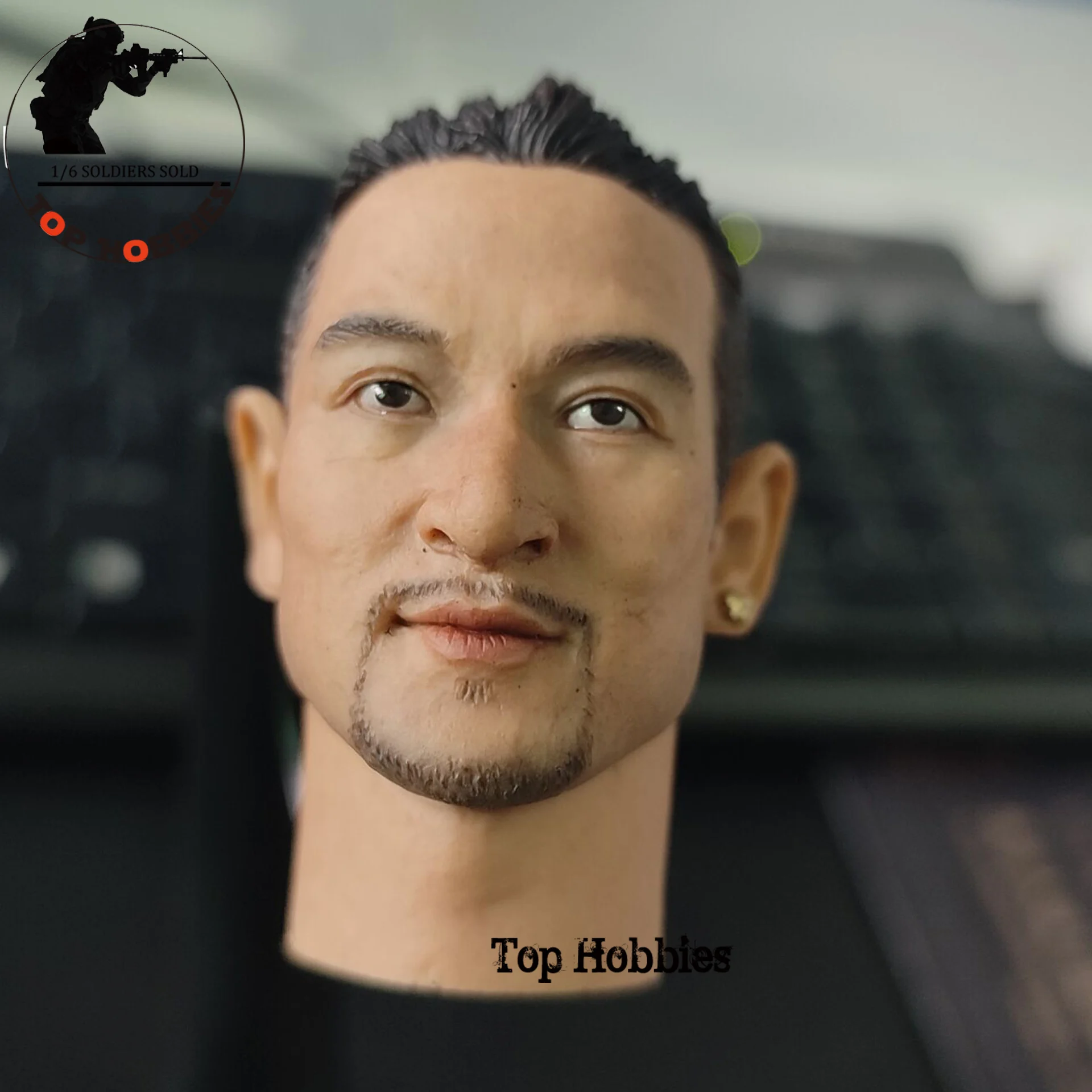 Headplay 1/6 Male Head Sculpt Model HP-0050 Jacky Cheung Man Head Sculpture Carving Model Fit 12