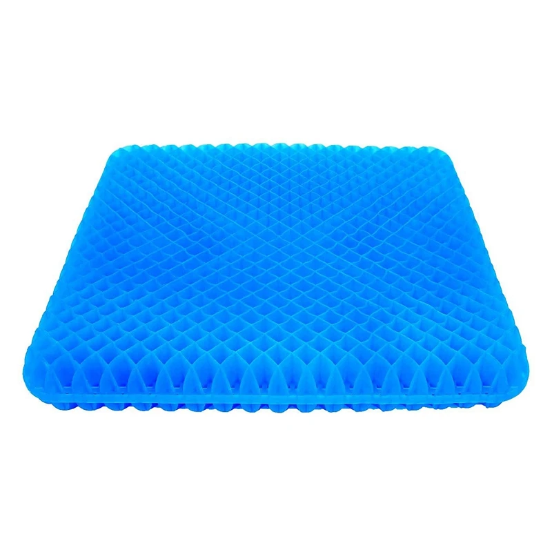 Gel Seat Cushion Orthopedic Seat Cushion with Non-Slip Fabric Cover Breathable Chair Cushion for Chair,Car
