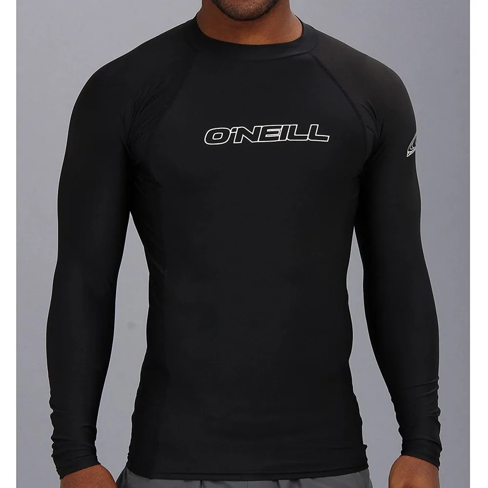 Surf Wear Men Surf T-Shirt Gym Clothes Swimwear Long Sleeve Swim Floatsuit Tops Uv Swimming Tight Rash Guard Surfing
