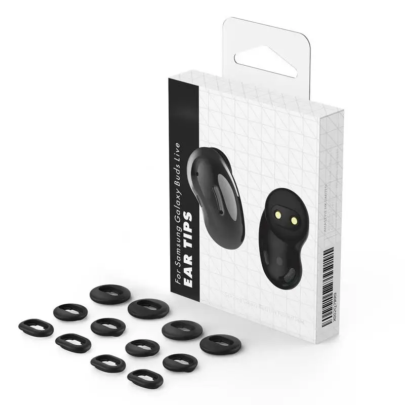 Силиконовые насадки для наушников, Сменные аксессуары для наушников, универсальные мягкие насадки для наушников Huaawei Xiaomii Galaxybuds Pods