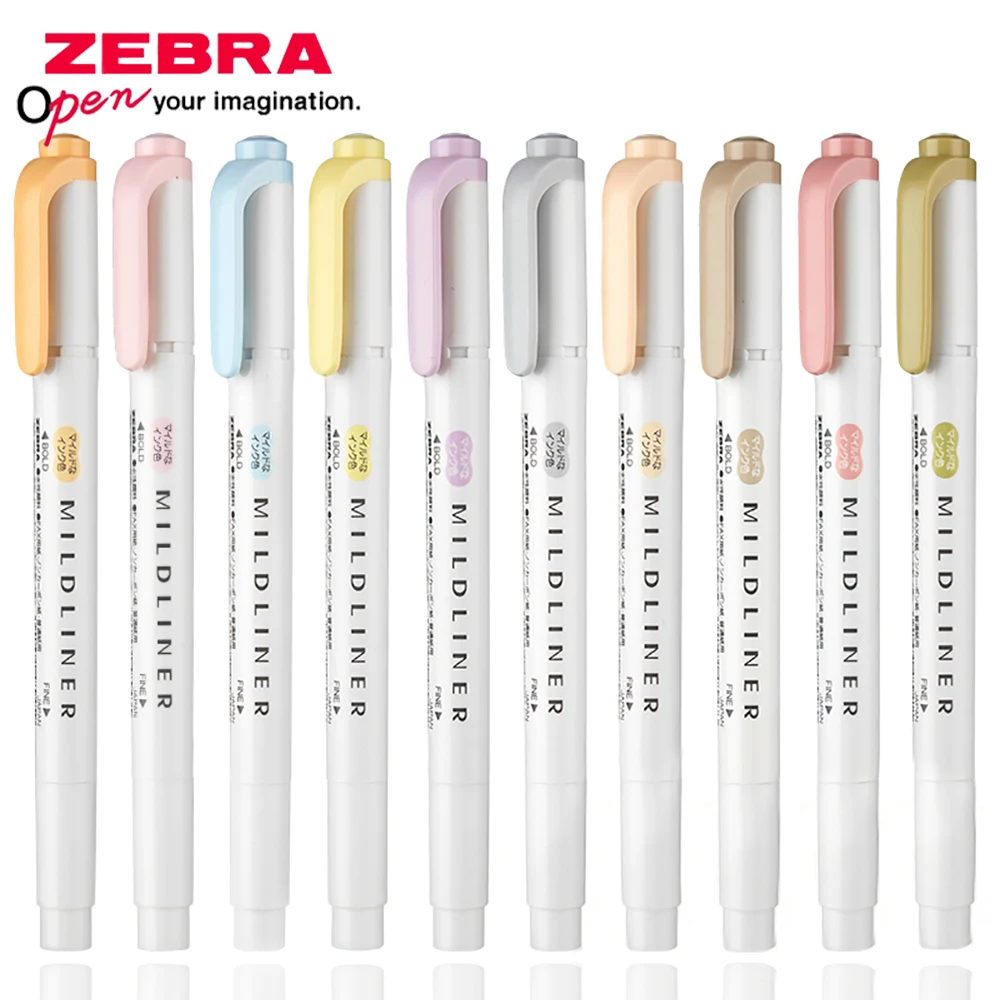Color Markers New Pastel Light Color Wkt7 Double-headed Pain