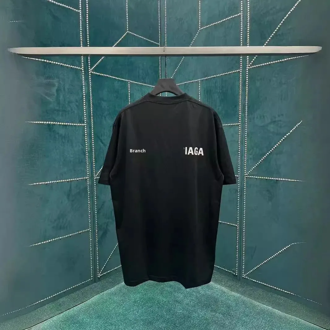 Новая футболка с коротким рукавом B Home для мужчин и женщин свободная Paris PayPal