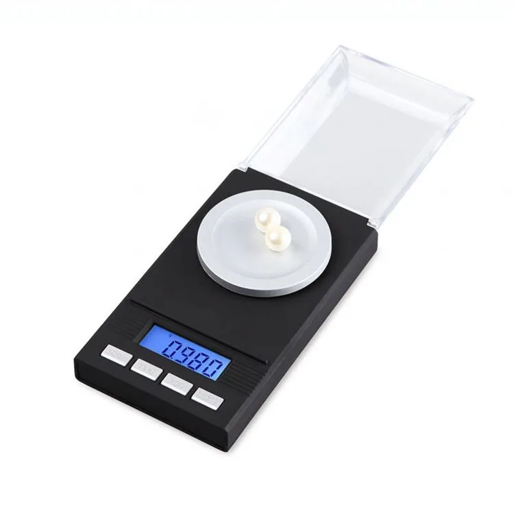

10g/20g/50g/100g Mini Portable Electronic Digital Scale 0.001g High Precision Pocket Jewelry Diamond Gem Weight Balance Scales