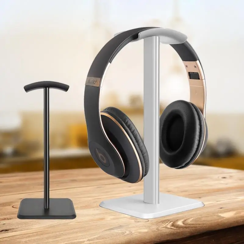 Headphone Stand Alloy Aluminium Headset Holder Universal Anti-scratch Sturdy Base Non-Slip Removable Display Headset Stand Rack enlarge