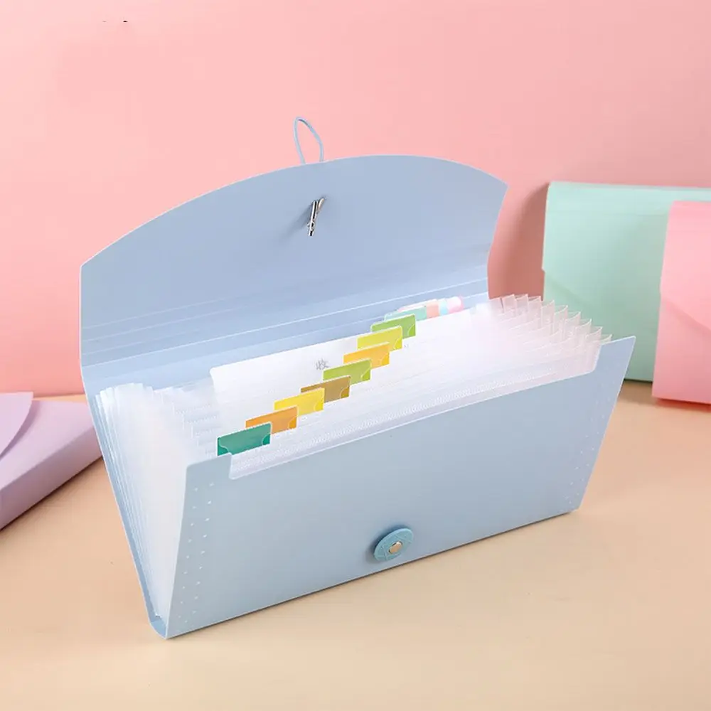 

Ticket Holder Expandable Check Bill Receipt Expanding File Folder Accordion File Organizer Document Organizer For B6