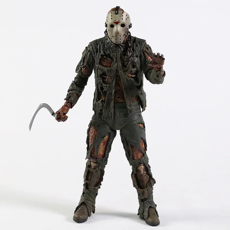 NECA Part VII A New Blood Jason Voorhees Action Figure Model Toy Gift Collection Figurine