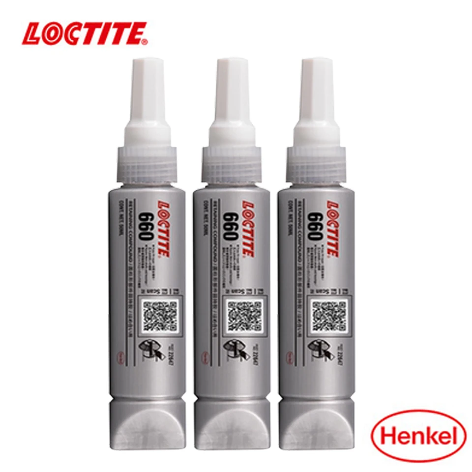 

50ml Loctite 660 Glue High Strength Shaft Pin Repair Anaerobic Glue Motor Bearing Holding Filling Cylindrical Adhesive Sealing